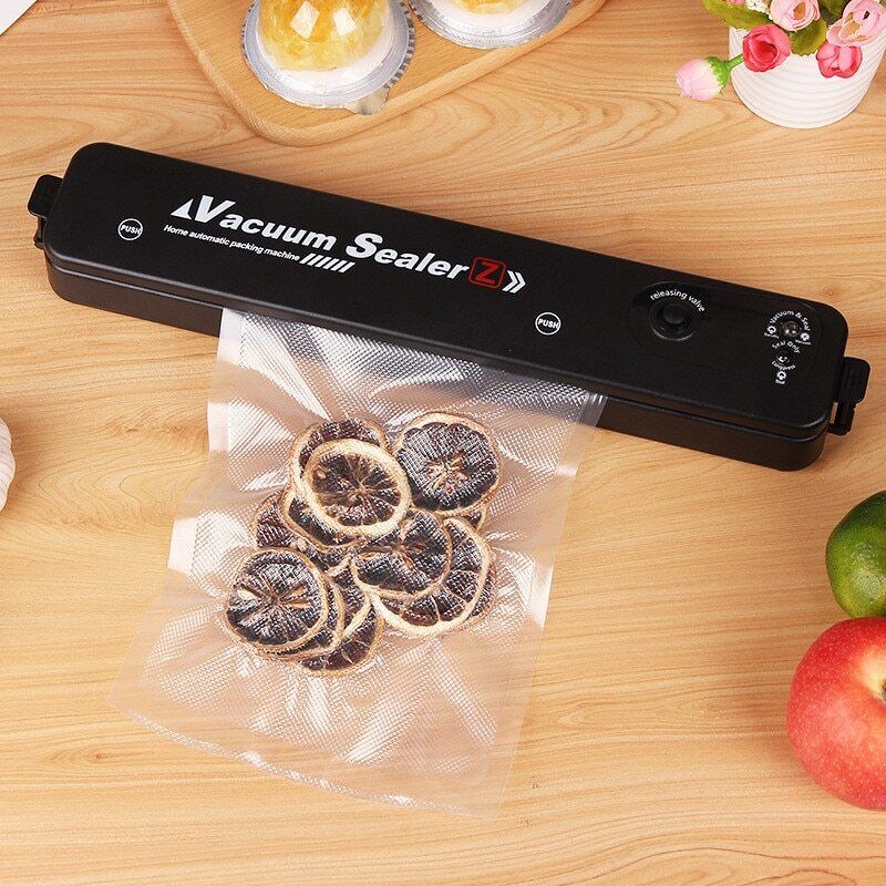 Automatic Food Vacuum Sealer with Bags - Compact One-Touch Kitchen Sealer