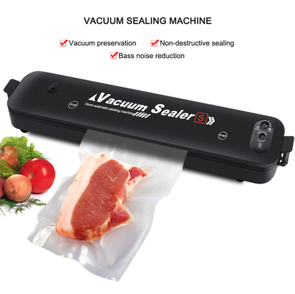 Automatic Food Vacuum Sealer with Bags - Compact One-Touch Kitchen Sealer