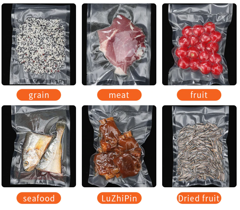 Automatic Food Vacuum Sealer with Bags - Compact One-Touch Kitchen Sealer